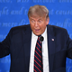 Donald Trump doing...something.